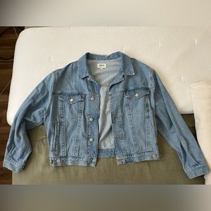 Agolde Charli Oversized Denim Jacket